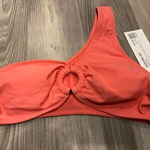 Coral Bikini Top